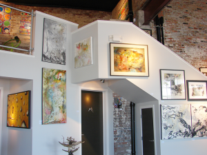 Quintus Gallery is part of an active arts scene in Watken Glens. It features innovative artworks and offers workshops.