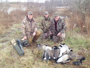 Goose hunting in 2016 with friends on the eastern shore of Maryland. Photo provided.