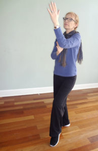 Genoa Wilson is an area tai chi instructor who guides her students through a modified style of tai chi for people with arthritis.