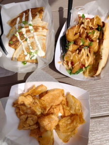 Sample of the food served by The Food Rescue Food Truck. Jerry Bolton describes the menu as upscale American comfort food with some Italian American influences