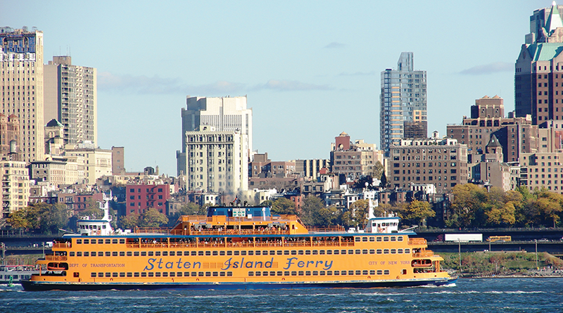 The Staten Island Ferry has been carrying passengers between Manhattan and Staten Island since 1905 and has been dubbed “One of the world’s greatest and smallest water voyages.” The ferry runs 24 hours a day, year-round and it’s free of charge.