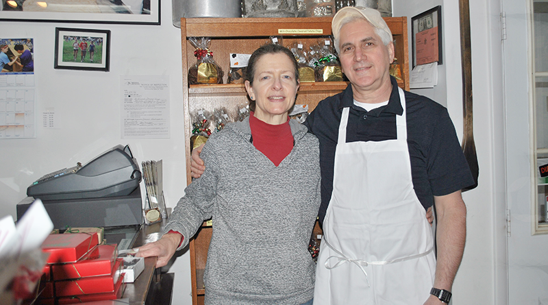 Steve Andrianos and his wife, Terry, operate Hercules Candy in East Syracuse.