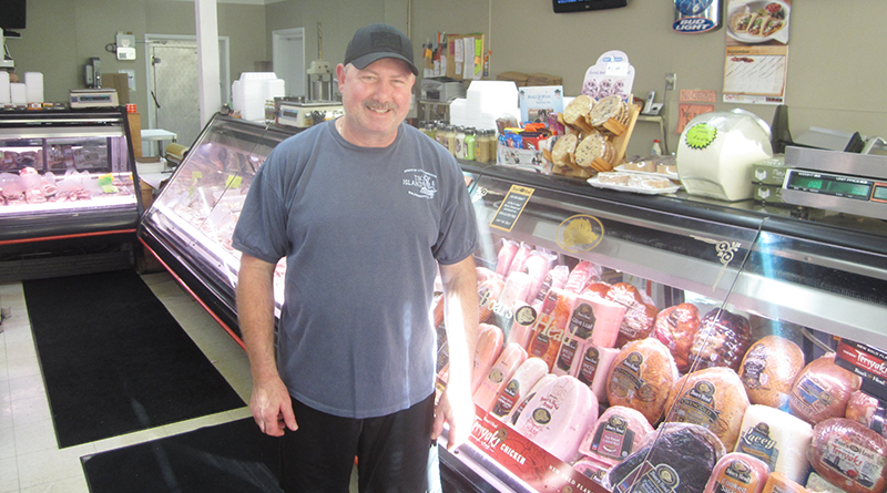 Frank Mazzye Jr. is the second generation in his family to operate Mazzye’s Meats in LIverpool.