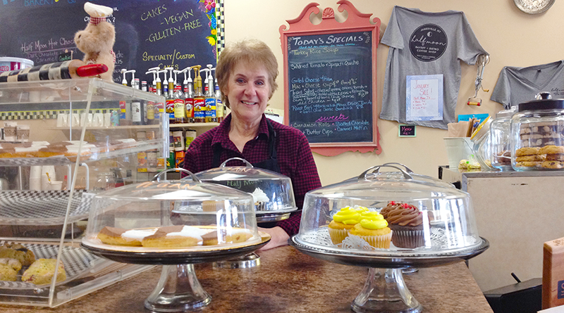 Debbe Titus is the owner of Half Moon Bakery and Bistro in Jamesville. Photo by Margaret McCormick