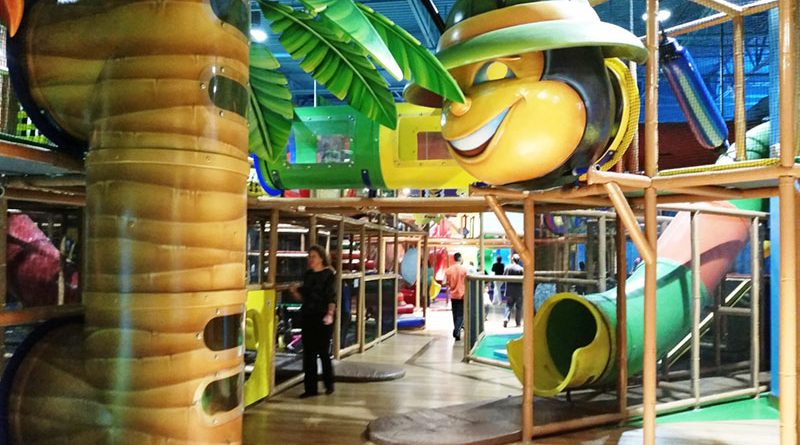 Billy Beez at Destiny USA will keep little ones through elementary age busy with its 25,000-sq.-ft. indoor play park climbing, hopping and exploring obstacles. Photo of Deborah Jeanne Sergeant.
