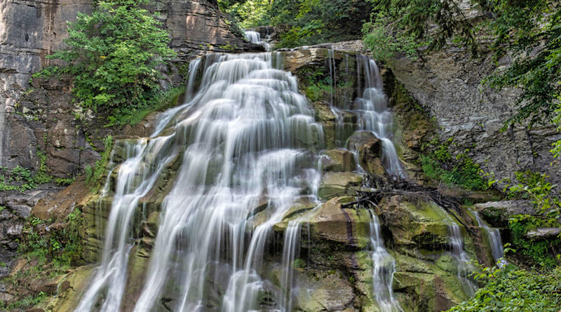 Madison County has one of the newest waterfalls that is now open to the public. Delphi Falls County Park, opened to the public in August 2018, contains two waterfalls, a house, a barn and surrounding woodland.