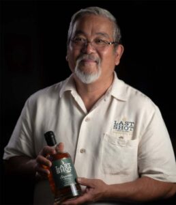 Chris Uyehara is the co-owner with John Menapace of the Last Shot Distillery. He recently won a Discovery Channel competition for the best whiskey.