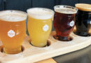 Great variety of beer available at Meier’s Creek Brewing Company. A flight of four 5 oz. beers is $14.